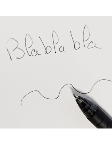 Premium uitwisbare pen met warmte Rascol - Zwart