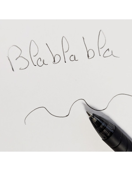 Premium uitwisbare pen met warmte Rascol - Zwart