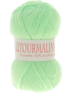 Zakje met 2 bollen babybreigaren Tourmaline