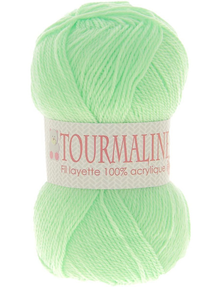 Zakje met 2 bollen babybreigaren Tourmaline