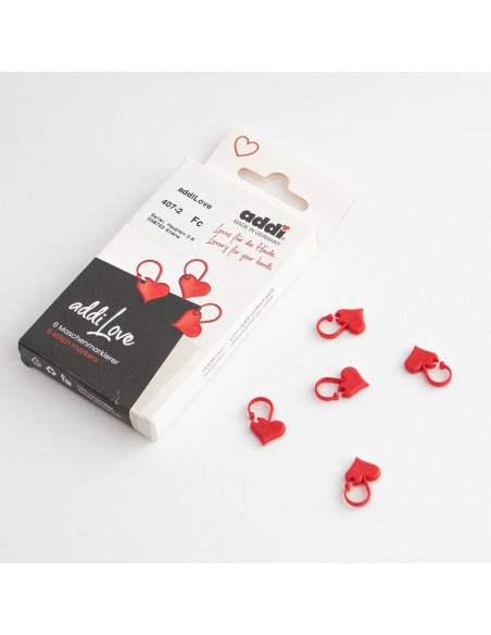 Set van 6 addiLove stekenmarkeerders