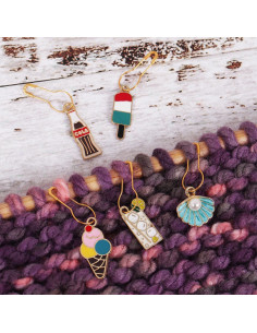 Set van 5 gaasmarkeerders - Zomer