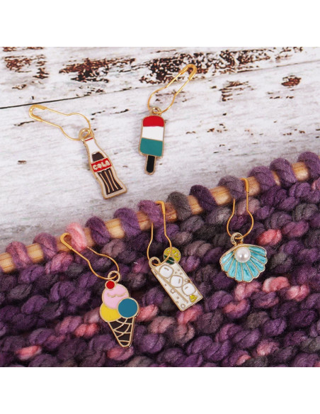 Set van 5 gaasmarkeerders - Zomer