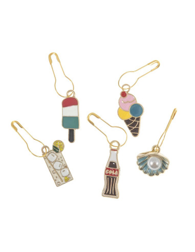 Set van 5 gaasmarkeerders - Zomer