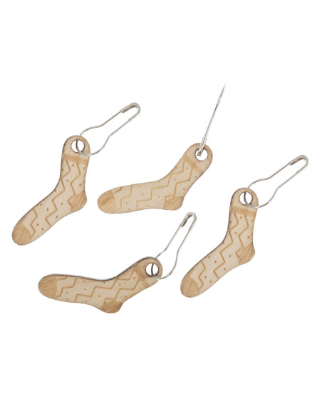 Set van 10 breimarkers - Woolly Sock