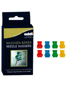 Set van 8 stoppers voor breinaalden addi