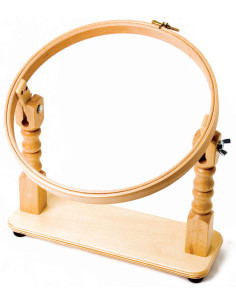 Borduurring 25 cm met tafelstandaard