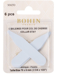 Walviskragen voor overhemden Bohin