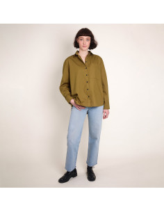 Patroon DE boyish blouse - Atelier Brunette