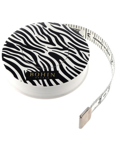 Rolmaat 150 cm Zebra Bohin