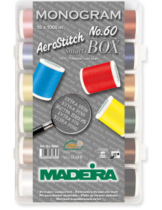 SmartBox Monogram AeroStitch Madeira borduurgarendoos