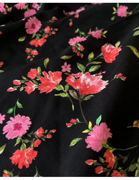 Viscose crêpe stof Ruby - My Dress Made