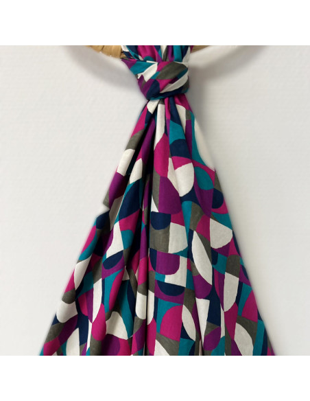Viscose satijnstof Néo Pop - My Dress Made