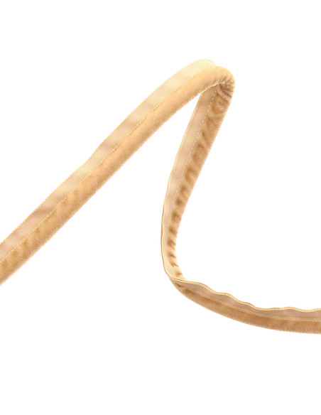 Fluwelen meubelpaspel - Beige