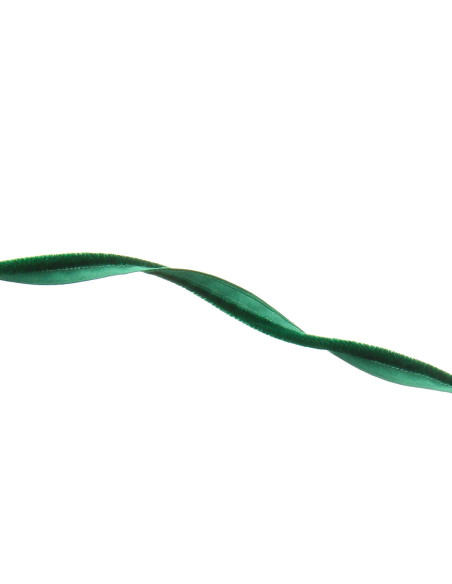 Fluwelen kledingpaspel - Groen