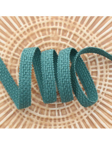 Afgewerkte rand - Pacifisch blauw