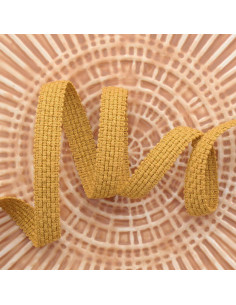Omzoomde galon - Mosterd