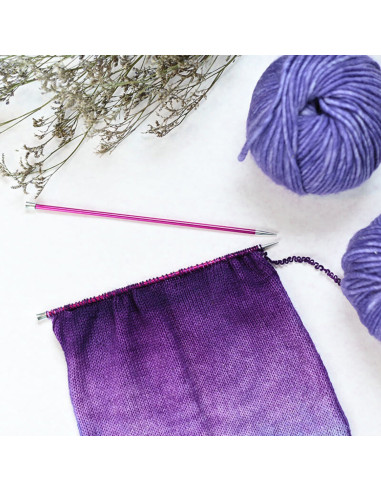 Rechte breinaalden KnitPro Zing