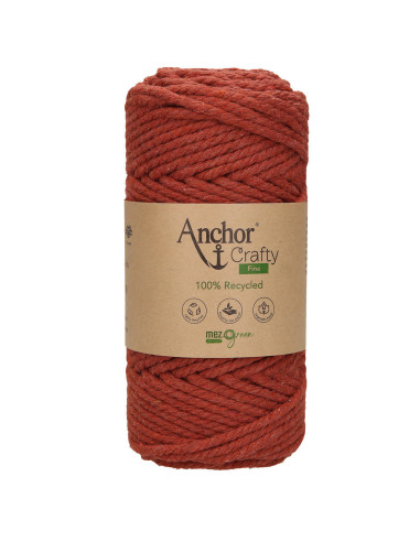 Gerecycled macramé katoen Crafty Fine Anchor
