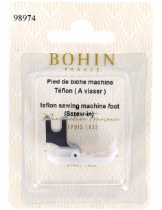 Teflon naaivoet met schroef Bohin