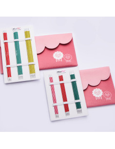 KnitPro Zing set met dubbele punt naalden 2