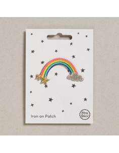 Strijkpatch - Regenboog