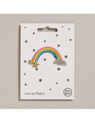 Strijkpatch - Regenboog