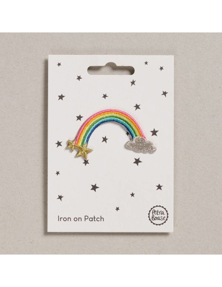 Strijkpatch - Regenboog