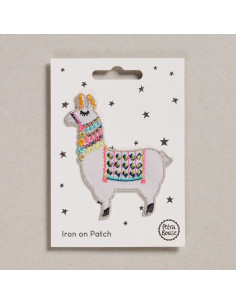 Strijkpatch - Lama