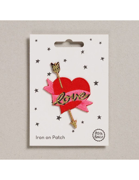 Strijkpatch - Hart liefde