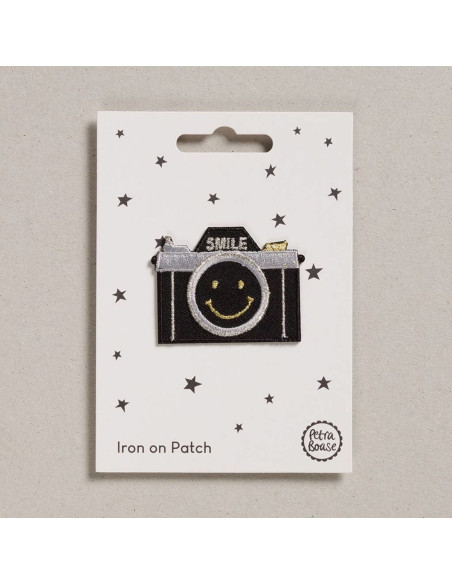 Strijkembleem - Camera