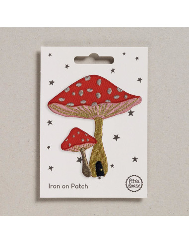 Strijkpatch - Paddenstoelen