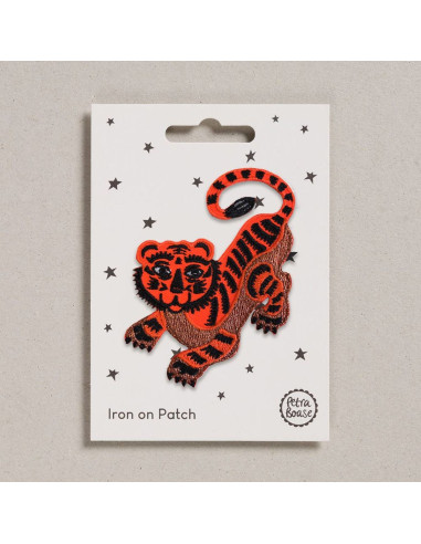 Strijkpatch - Tijger