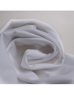 Oxford katoenstof Optic White - Atelier Brunette