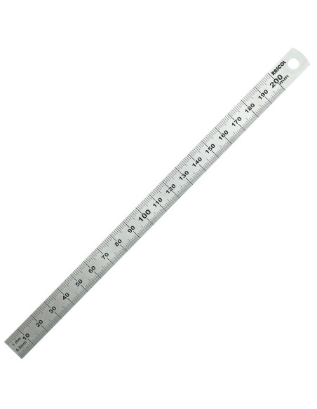 Flexibele metalen liniaal