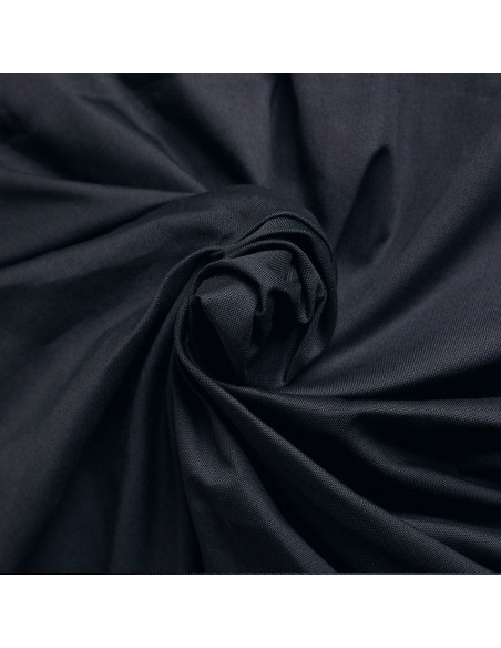 Oxford katoenstof Deep Charcoal - Atelier Brunette