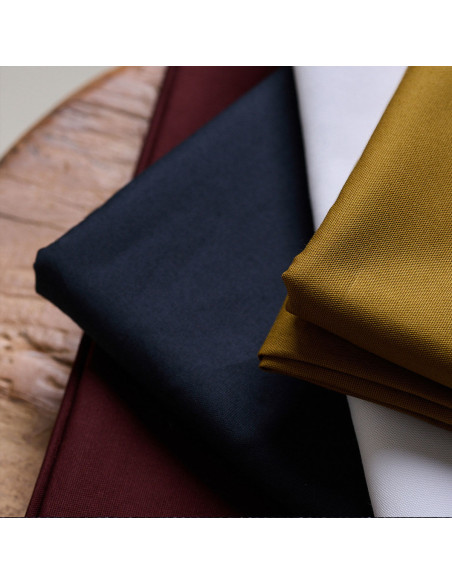 Oxford katoenstof Deep Charcoal - Atelier Brunette