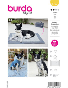 Patroon voor hondenaccessoires - Burda 5702