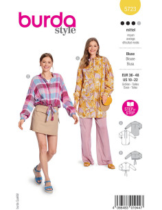 Blousepatroon - Burda 5723