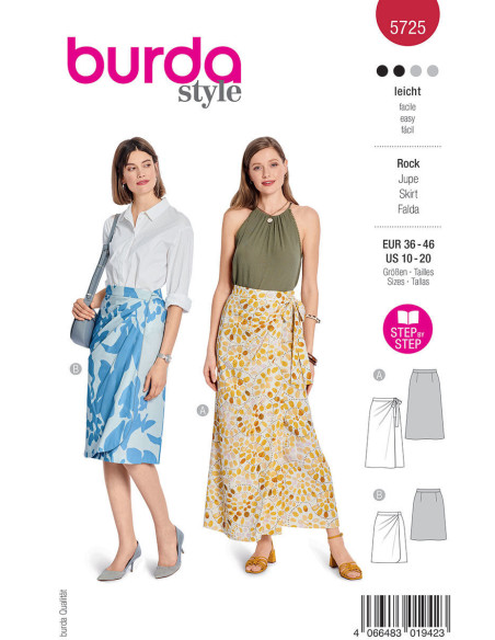 Rokpatroon - Burda 5725