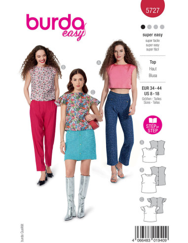 Top patroon - Burda 5727