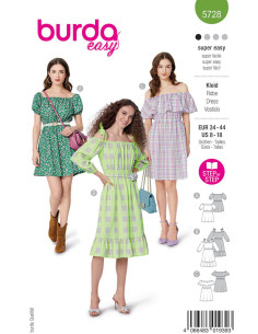 Jurkpatroon - Burda 5728