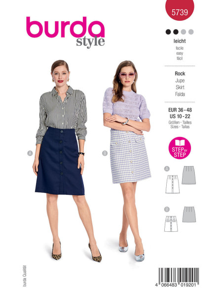 Rokpatroon - Burda 5739