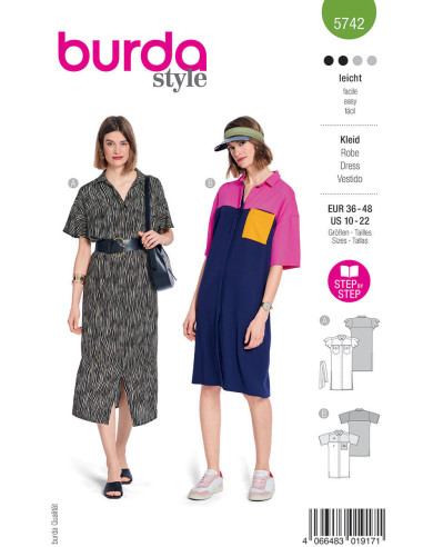 Jurkpatroon - Burda 5742