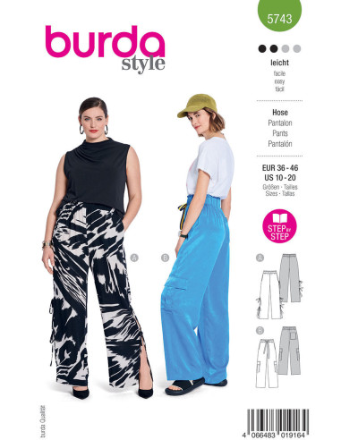 Broekpatroon - Burda 5743