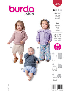 Broekpatroon - Burda 9202