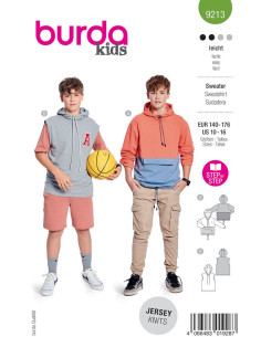 Trui patroon - Burda 9213