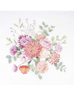 Borduurpakket kruissteek - Frisse boeket 2