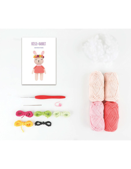 Amigurumi-kit - Rosie het konijn