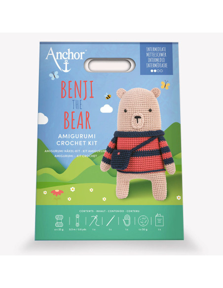 Amigurumi-kit - Benji de beer